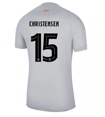 Barcelona Andreas Christensen #15 Tredjedrakt 2022-23 Kortermet